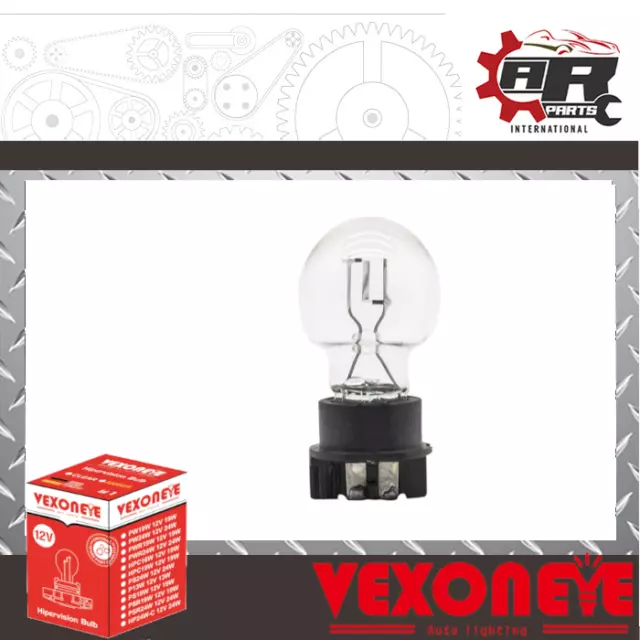 Light Bulb - PW24W Clear 24w 12v WP3.3x14.5/3 - Fog Reverse Parking DRL Brake