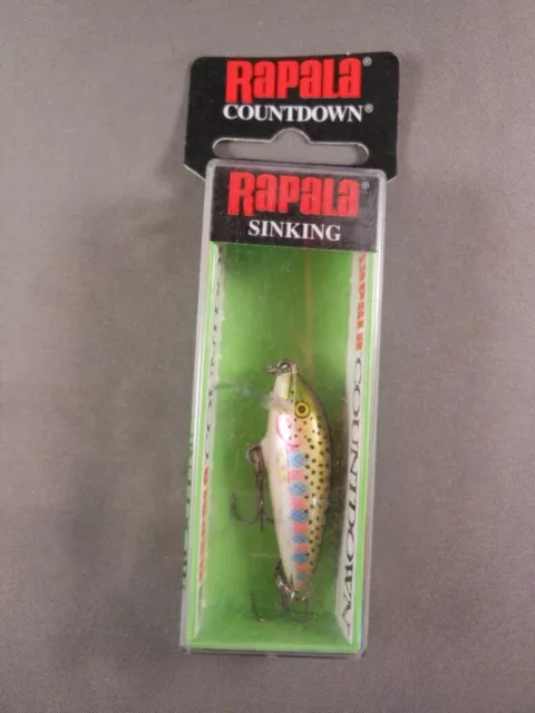 Rapala Countdown 1 inch Trout Fishing Balsa Wood Hard Lure Crankbait