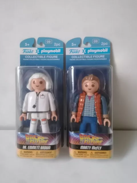 FUNKO PLAYMOBIL X Back To The Future Marty McFly RARE In