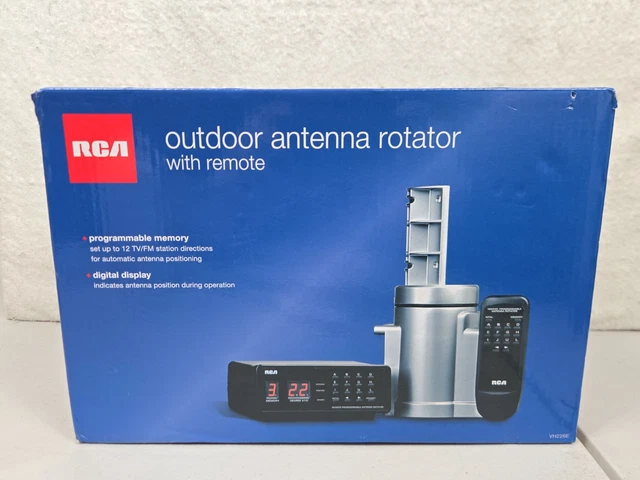 Rca Rotor NEW RCA OUTDOOR Antenna Rotator Programmable Memory With Remote VH226e ...