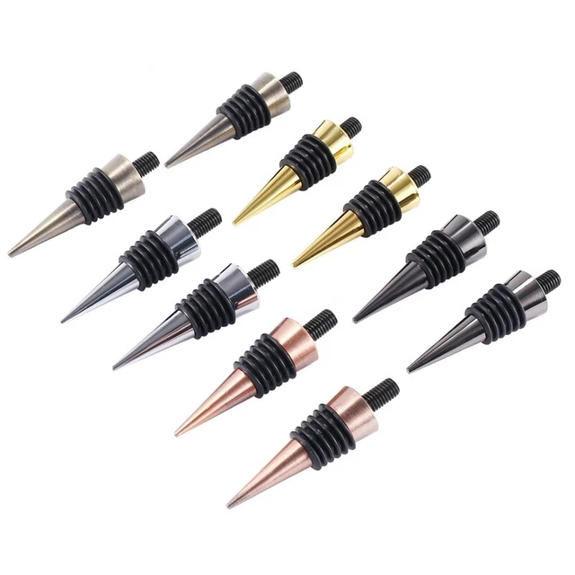 10 pezzi tappo bottiglia vuoto con pali filettati metallo chiusura vino X1I3