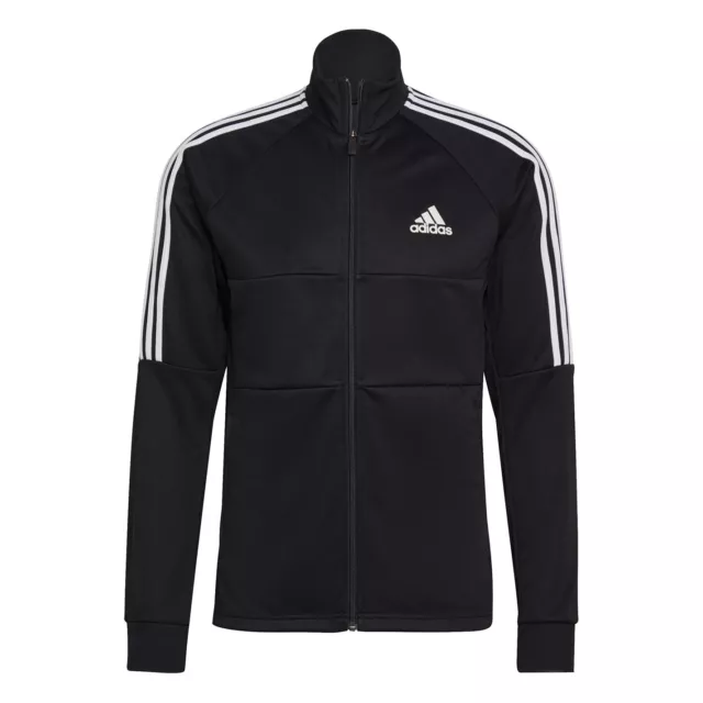 adidas Sereno Track Jacket Mens Gents Tracksuit Top Coat Full Length Sleeve