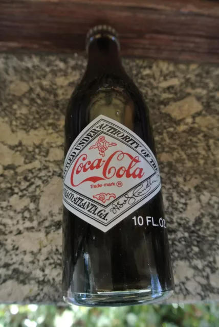 Coca-Cola Bottiglia Del Cinquantenario In Italia 1977 Mai Stappata