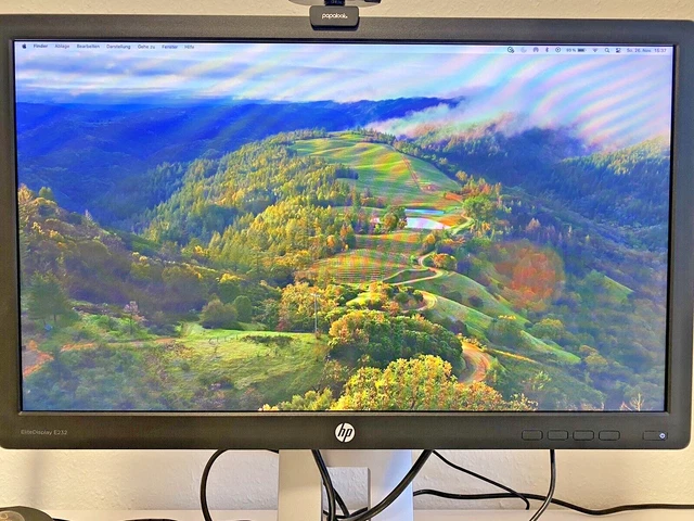 HP EliteDisplay E232 23 Zoll 16:9 Monitor - Schwarz/Silber (M1N98AA)