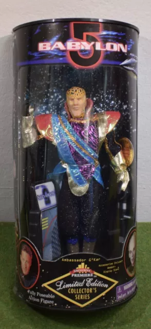 Exklusive Premiere Diamant Comic Babylon 5 Ambassador G'kar Actionfigur