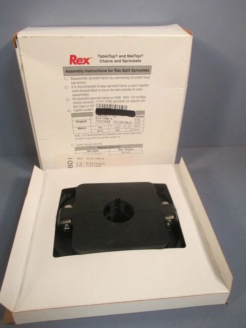 Rexnord 10019774 Sprocket Ns8500-25T_1-1-1/4In_1Kw1Ss_Pa