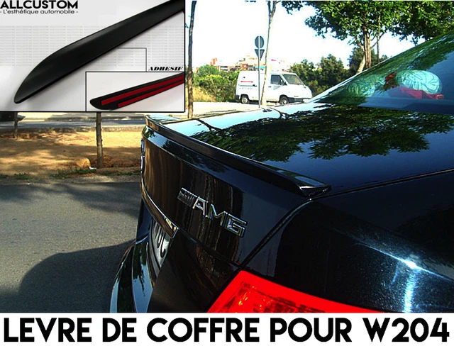 SPOILER LAME LEVRE COFFRE pour MERCEDES W204 CLASSE C 2007-2014 STYLE