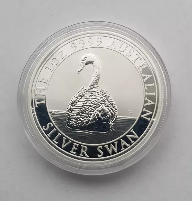 Schwan 2023, Silbermünze, 1 Unze Silber Swan