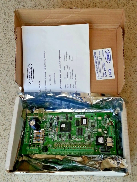 HONEYWELL ADEMCO MICROTECH Accord XPC Alarm Control Board PCB v1,26 Ref ...