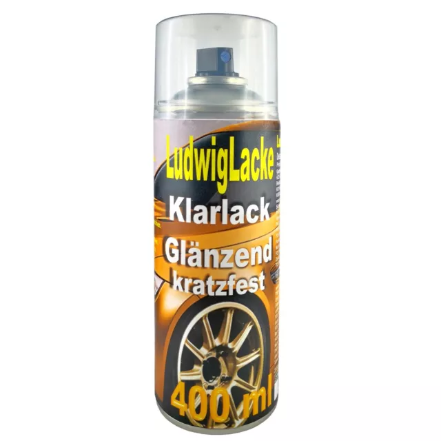 Klarlack kratzfest Spraydose glänzend Autolack 400ml Glanzlack