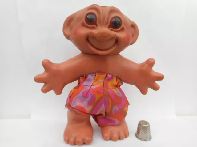 Vintage 1960S Thomas Dam Troll Gonk Doll, Approx 5Inches High.