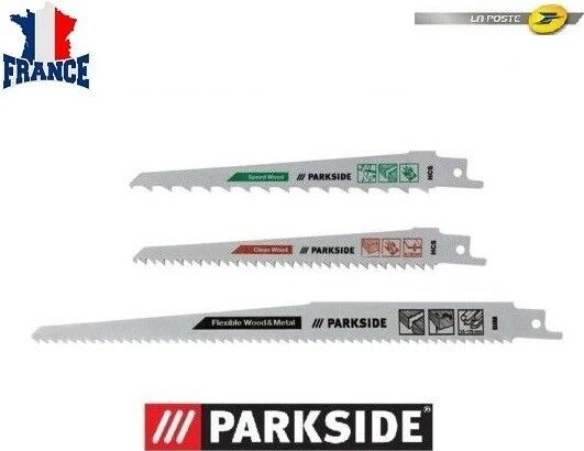 Lot 2 Lames Scie Sabre TIVOLY XT505820106 – Spécial Plastique & Composites, Coupe Droite 6-250 Mm