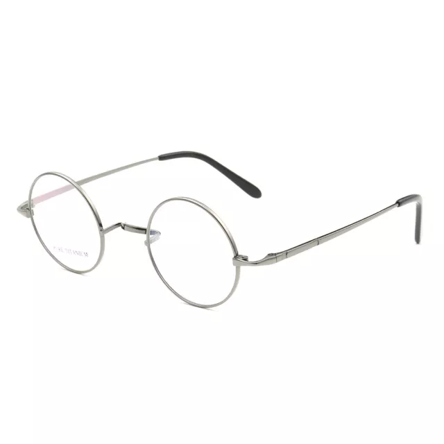 Retro Lennon Eyeglasses Frames Men Women Titanium Full Rim Round Vintage Glasses 3
