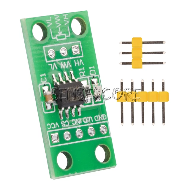 X9C103S DIGITAL POTENTIOMETER Board Module for Arduino DC3V-5V EUR 3,38 ...