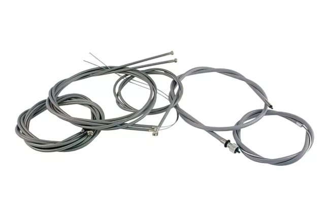 Kabel/Seilzug Kit (8 Teile) Polymer RMS Vespa PX 1. Serie 125 - 200cc