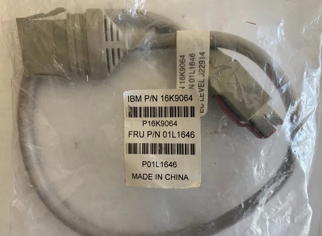 IBM POS SurePoint 40N4716 / 01L1647 / 01L1646 USB 4610 Printer Cable