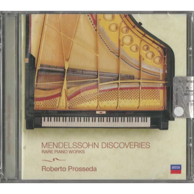 Roberto Prosseda, Felix Mendelssohn-Bartholdy CD Mendelssohn Discoveries - Rare