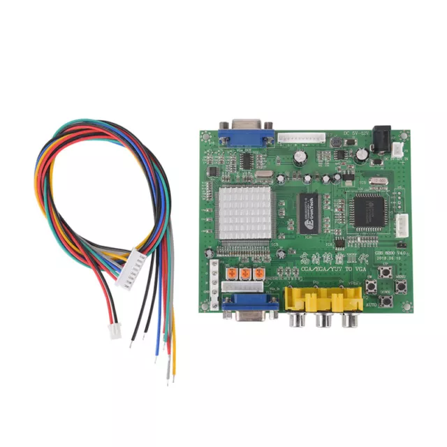 Arcade Game RGB/CGA/EGA/YUV to VGA HD Video Converter Board HD9800/GBS8_>'