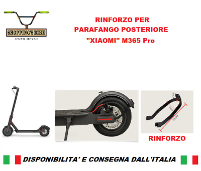PARAURTI POSTERIORE STAFFA pilastro RIGIDI CON VITI PER MONOPATTINO ELETTRICO m365 f3t2 