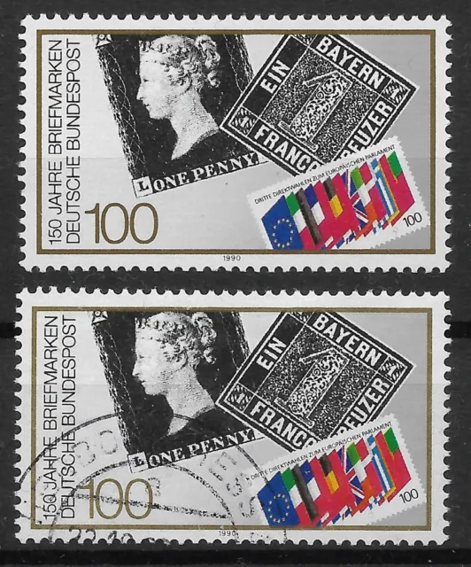 Bund 1990 Lot **/o Mi 1479 Briefmarken 150 Jahre Marken Großbritannien 02411A