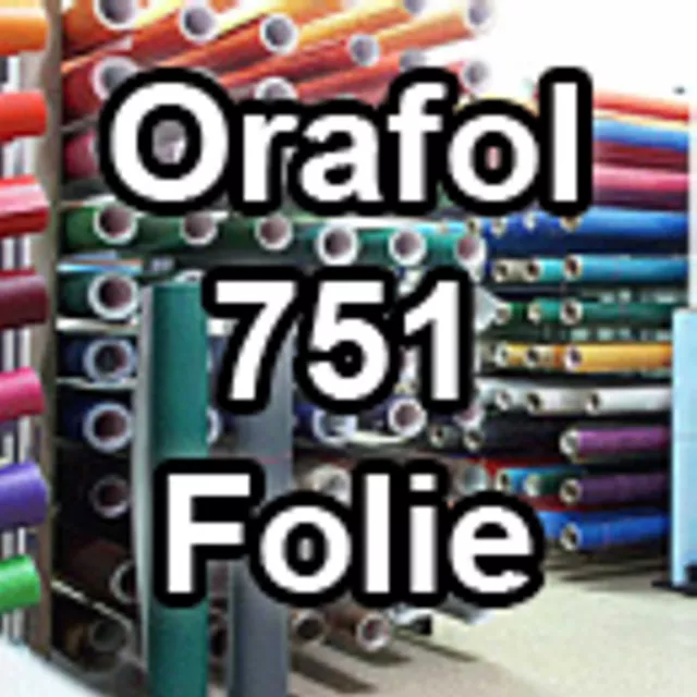 Plotterfolie Schneidplotter Oracal 751 Orafol Folie - glanz  5m Rolle - 31,5 cm