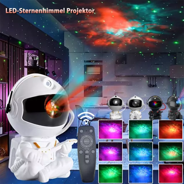 LED Astronaut Sternenhimmel Projektor Lampen Starry Galaxy Nebula  Nachtlicht DHL