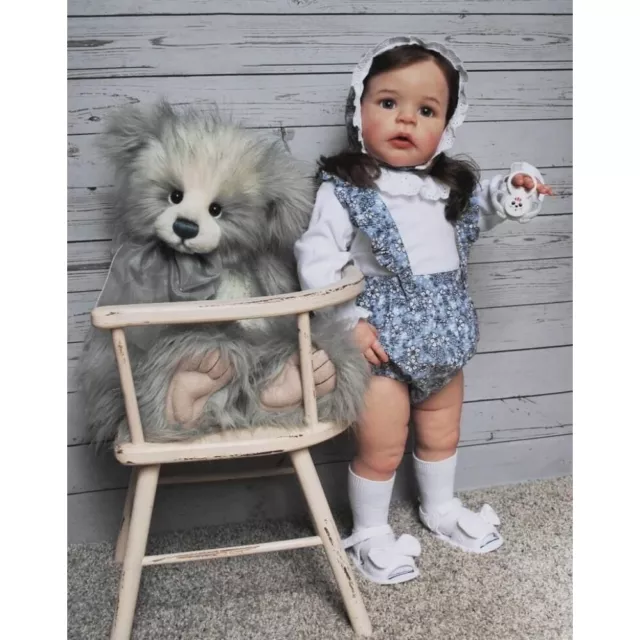 66cm Toddler Baby Reborn Doll Can Standing And Real Painted Skin