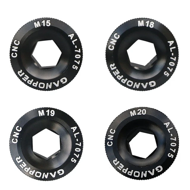 Crank Arm Screw Crank Cover Fixing Bolt M15 18mm M19 M20 MTB Road Bicycle