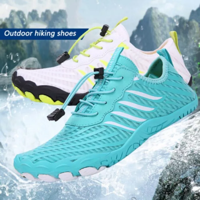 Womens Mens Water Shoes Aqua Shoes Beach Swim Barefoot Non Slip Surfing Size UK