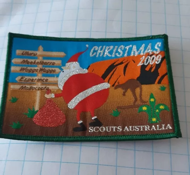 SCOUTS AUSTRALIA CHRISTMAS 2023 Badge Patch $9.00 - PicClick AU