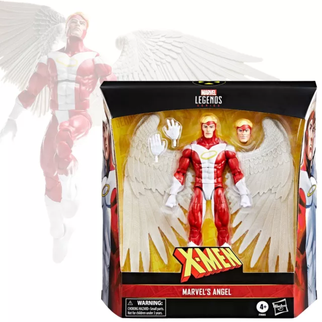 Marvel Legends - Série X-Men - Figurine Deluxe ANGEL - Red Angel - HASBRO