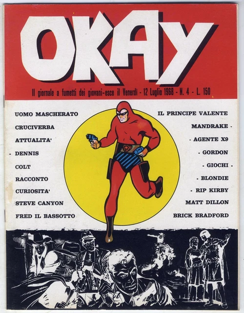 [939] OKAY ED. Corno 1968 collezione completa da 1 a 4 stato Edicola ...