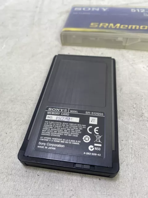 Sony SR-512S55 Sr Speicherkarte 512GB 3