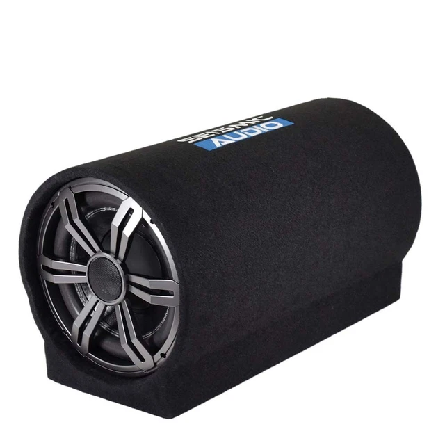 ACTIVE 10& CAR Audio Subwoofer Tube Speaker 500W Enclosure 4 Ohm with