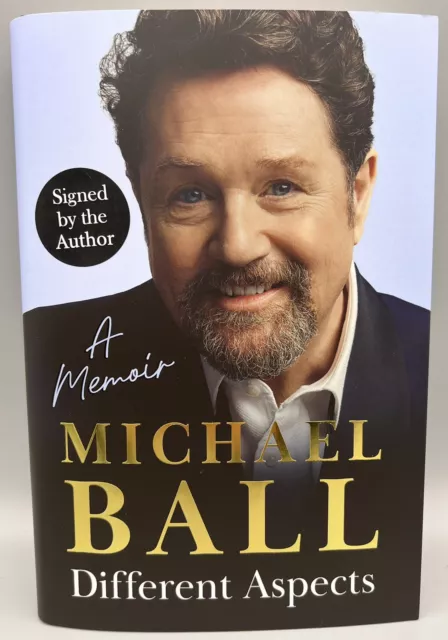 SIGNED - Different Aspects By Michael Ball New 1st Edition Hardback