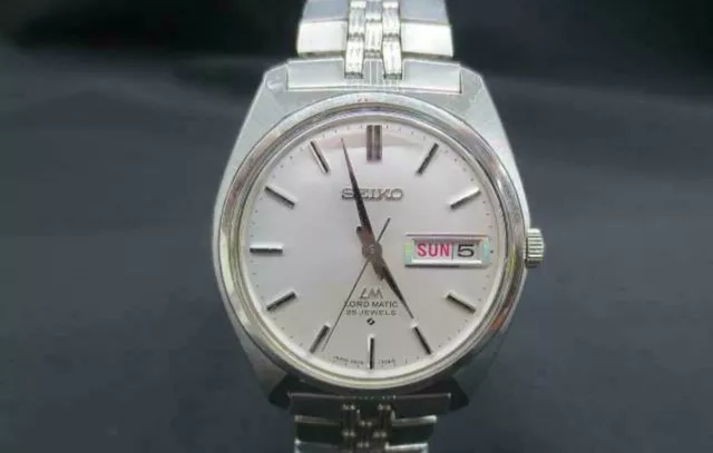 SEIKO LORD MATIC WEEKDATER 5606-7000 23Jewels Automatik Vintage gebraucht