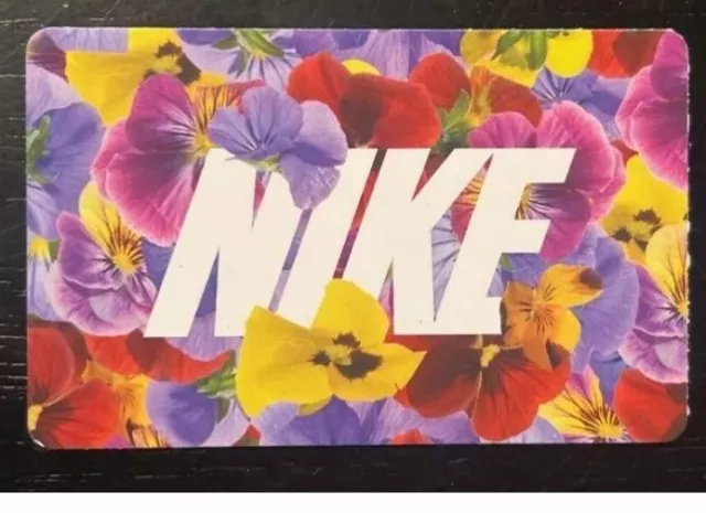 Nike Gift Card 2024" Nike In Flowers 🌼 " Brand New  🏀 Great Price ⚽️