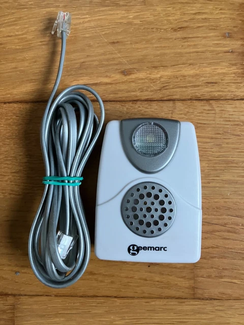Geemarc CL11 - Amplificateur de Sonnerie de Téléphone avec Avertisseur Lumineux