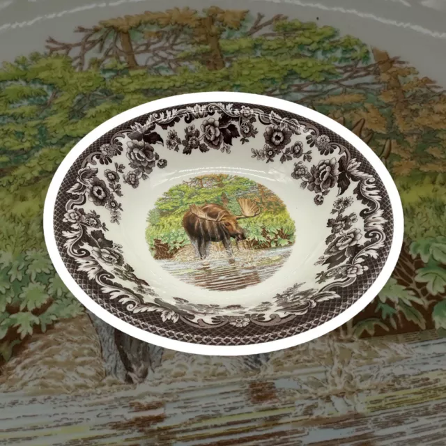 Spode Woodland NEW 8" Cereal Bowl Moose 1535565 Collectible Dinnerware 2