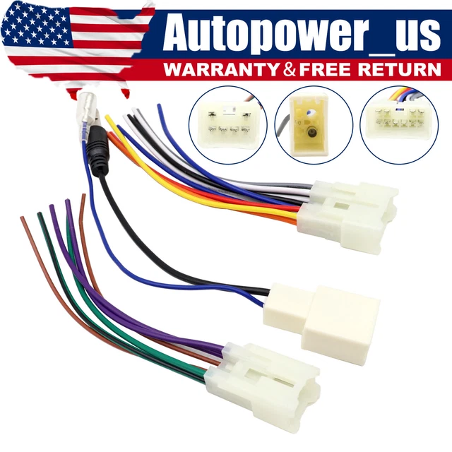 AFTERMARKET RADIO STEREO Install Wire Harness Cable Antenna Adapter for