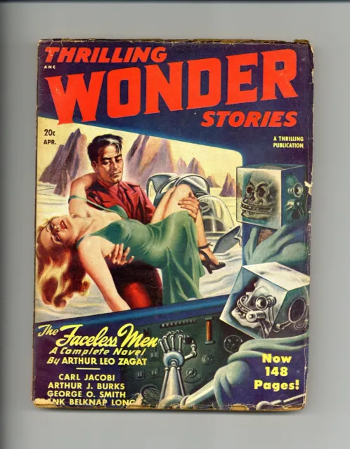 Thrilling Wonder Stories Pulp Apr 1948 Vol. 32 #1 VG