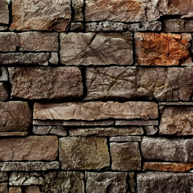 MUESTRA VOLCÁNICA LEDGESTONE - Piedra apilada exterior, piedra para paredes exteriores