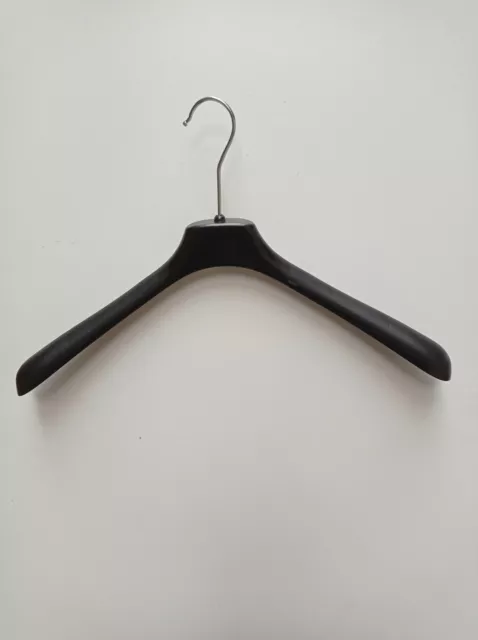 Hangerworld Lot de 10 Cintres pour Costume en Plastique Noir 42cm