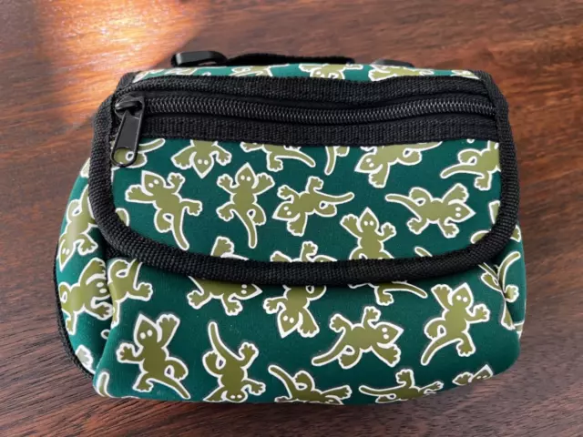 ESTUCHE DE VIAJE BOLSILLOS CON CREMALLERA Med Diabético Organizador Bolso de Viaje INSULINA VERDE NIÑOS DIVERSIÓN