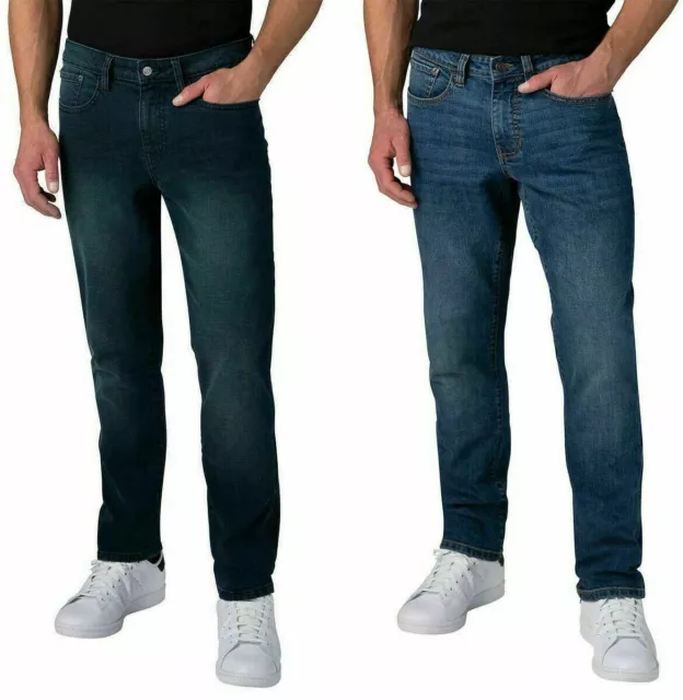 Izod Men's Comfort Stretch Straight Fit Jeans