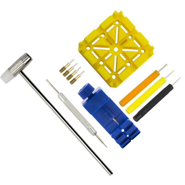Kit De Réparation Montre 5 Pièces - Outils Pros Pour Remplacement De Bracelets !