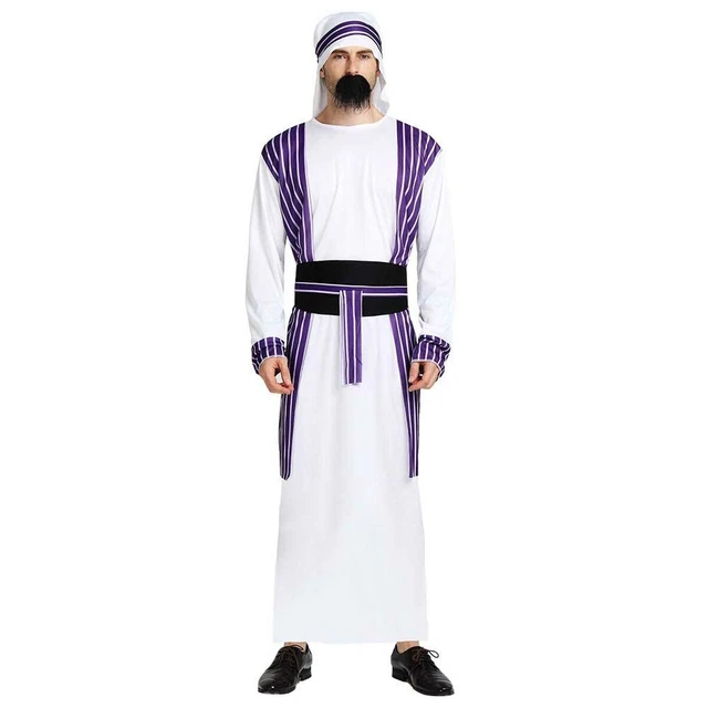 Déguisement pour Adultes Arabe Blanc [Reconditionné A]