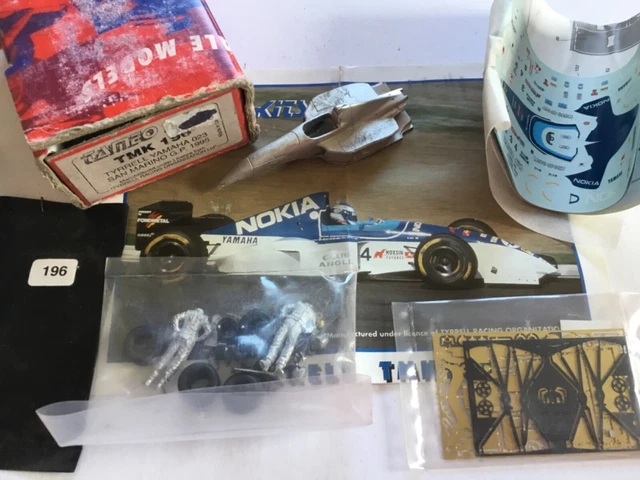 ZF187 BBR 1/43 Kit a monter Voiture F1 Tyrrel Yamaha 022 San Marino