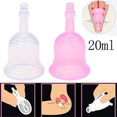 Copa de silicona médica femenina de 20 ml menstrual reUKable para dama copa menstrual Pa'$g