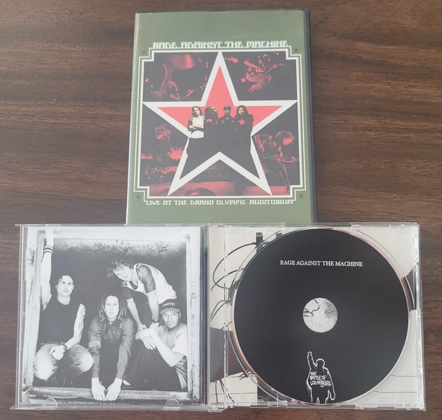 Rage Against The Machine - Live Grand Olympic Auditorium DVD + Battle L.A. CD Rage Against The Machine - Live Grand Olympic Auditorium DVD + Battle L.A. CD